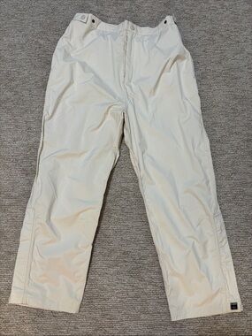 Stormtech Men's White Snow/Golf Shell Pants - Lightweight Waterproof NWOT